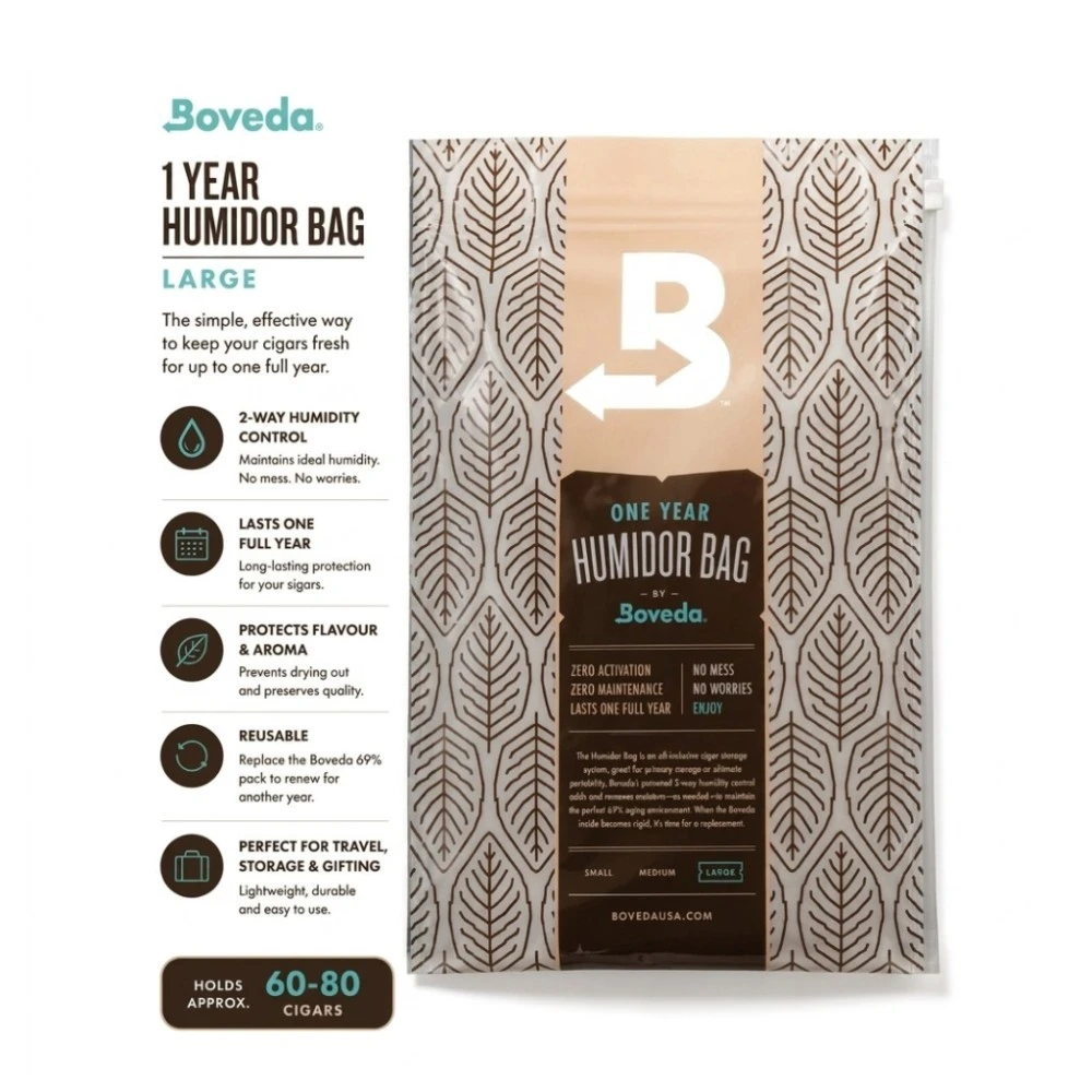 Boveda 1 Year Humidor Bag - Large