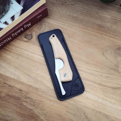 Les Fines Lames Le Petit Classic Leather Case - Black