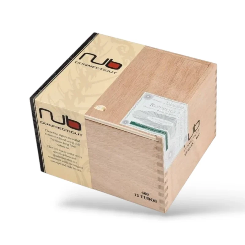 Nub Connecticut Tubos Cigar Box Closed
