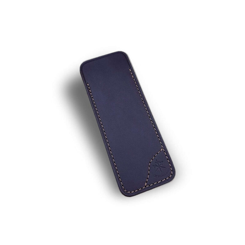 Les Fines Lames Le Petit Classic Leather Case - Burgundy