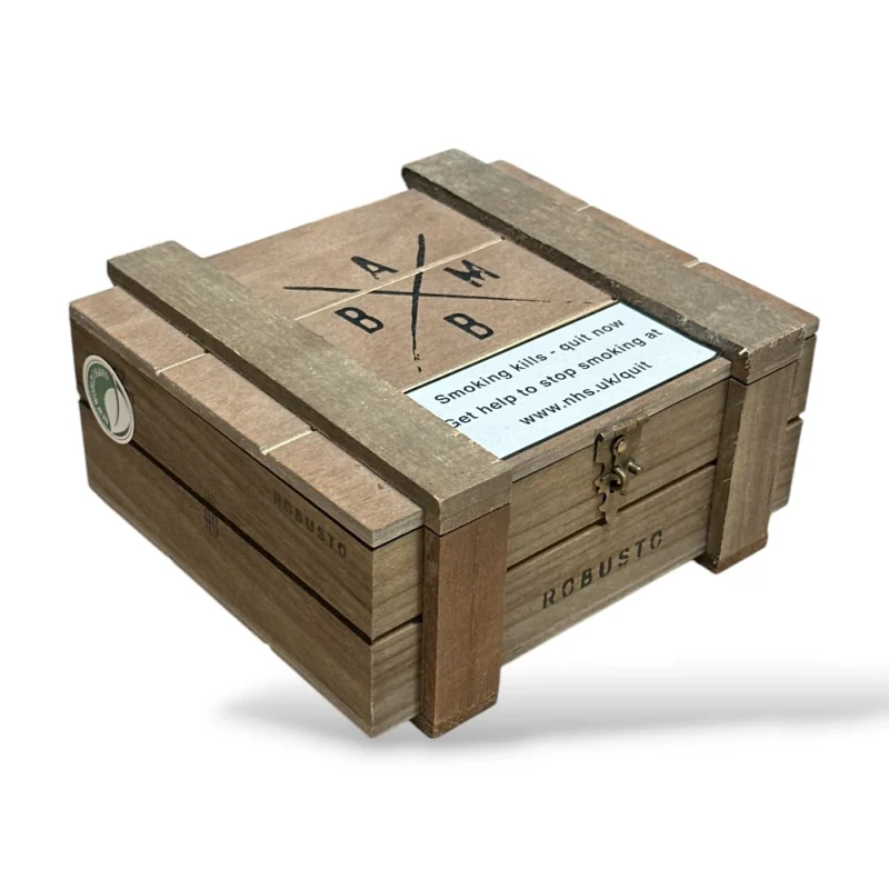 Alec Bradley Black Market Robusto Cigar Box Closed