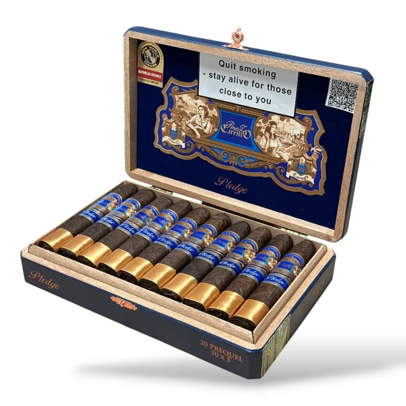 EP Carrillo Pledge Prequel Cigar Box Open