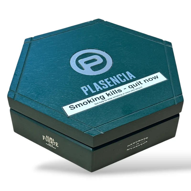 Plasencia Alma Fuerte Sixto I Hexagono Gordo Cigar Box Closed