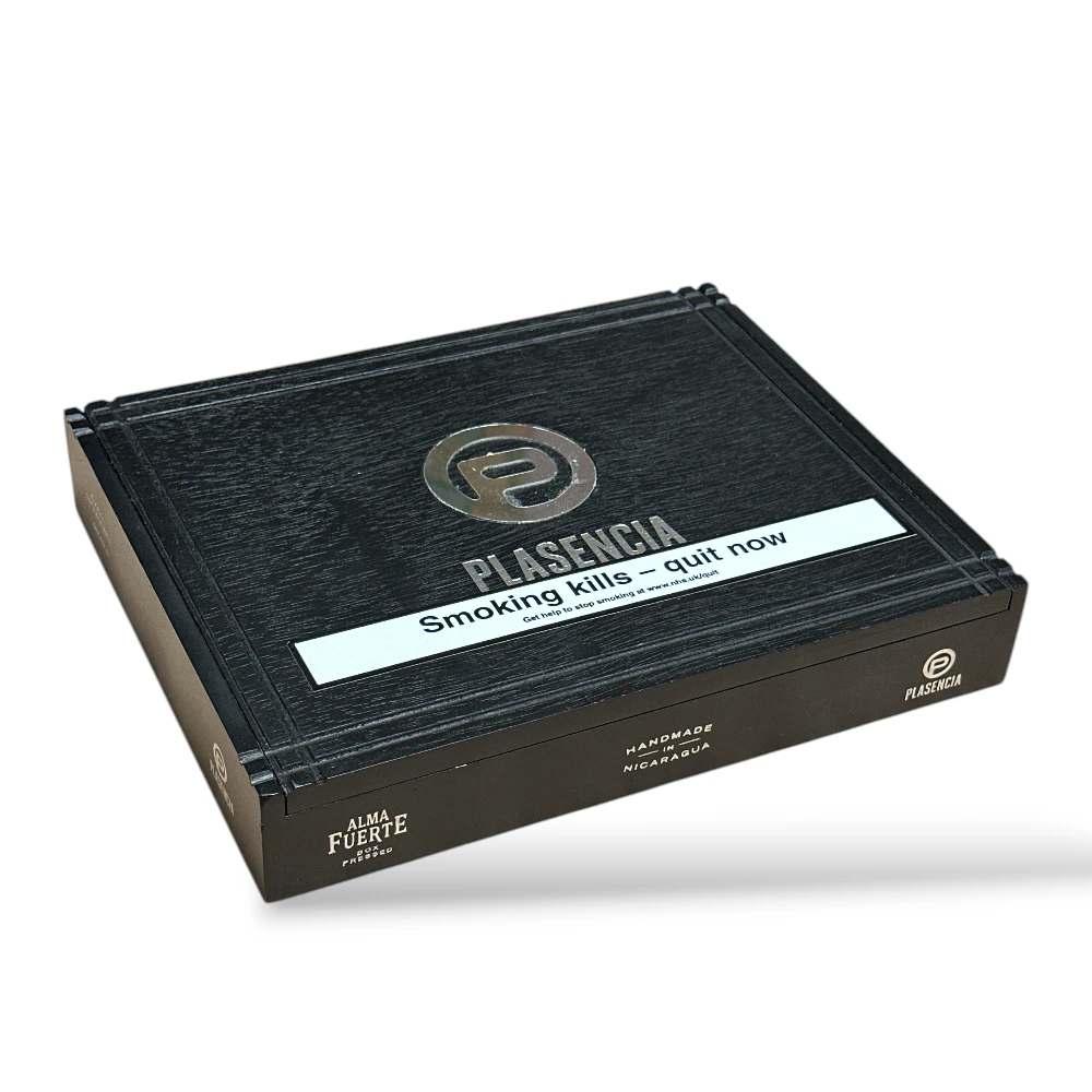 Plasencia Alma Fuerte Sixto II Hexagono Cigar Box Closed
