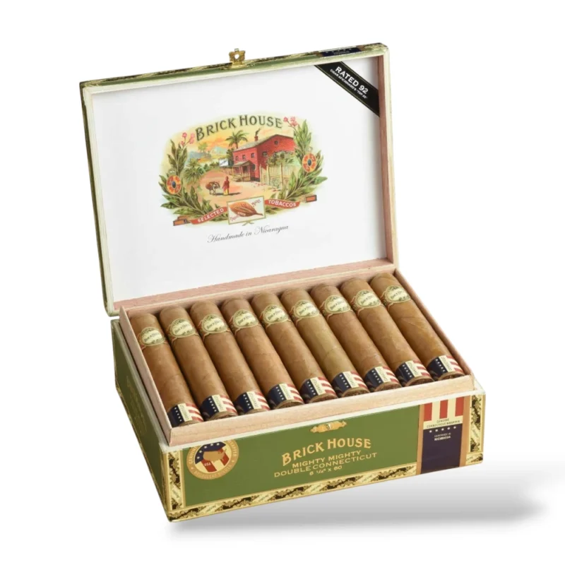Brick House Double Connecticut Might Mighty Cigar Box