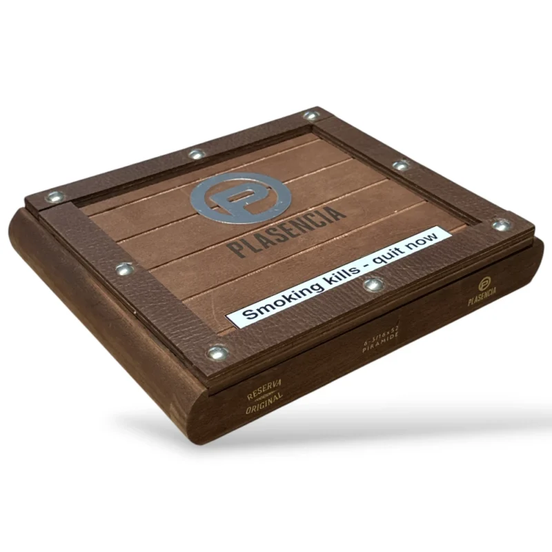 Plasencia Reserva Original Pyramide Cigar Box Closed