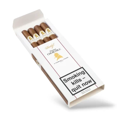 Davidoff Winston Churchill Churchill Aristocrat Cigar Pack Open