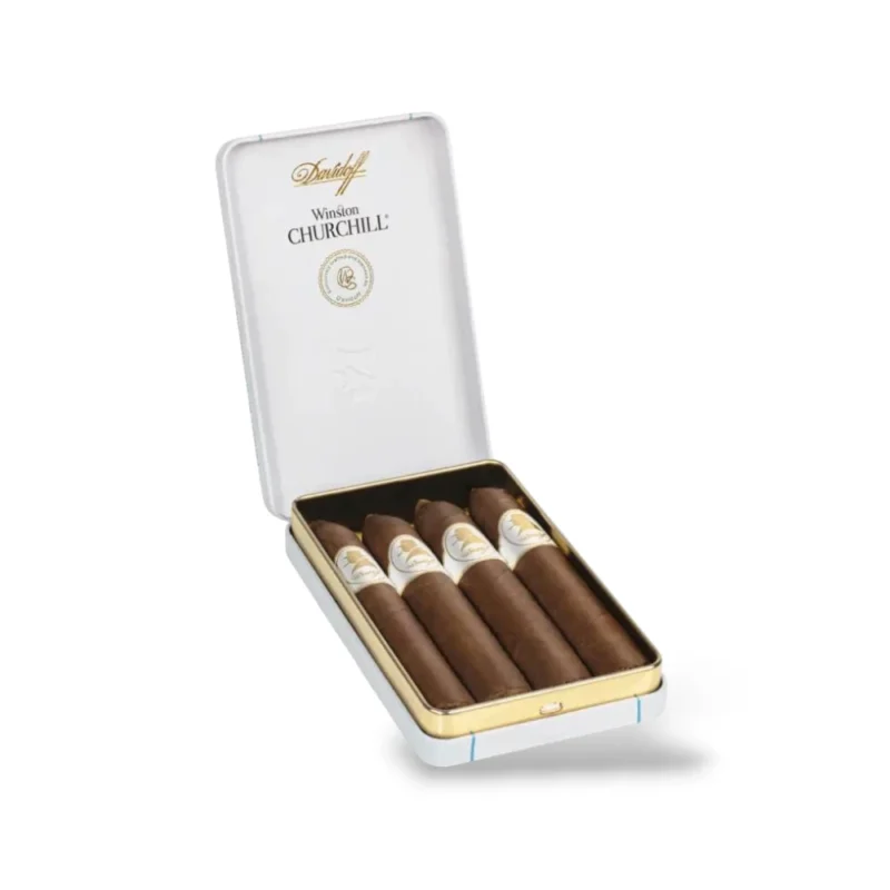 Davidoff Winston Churchill Traveller Belicoso Tin