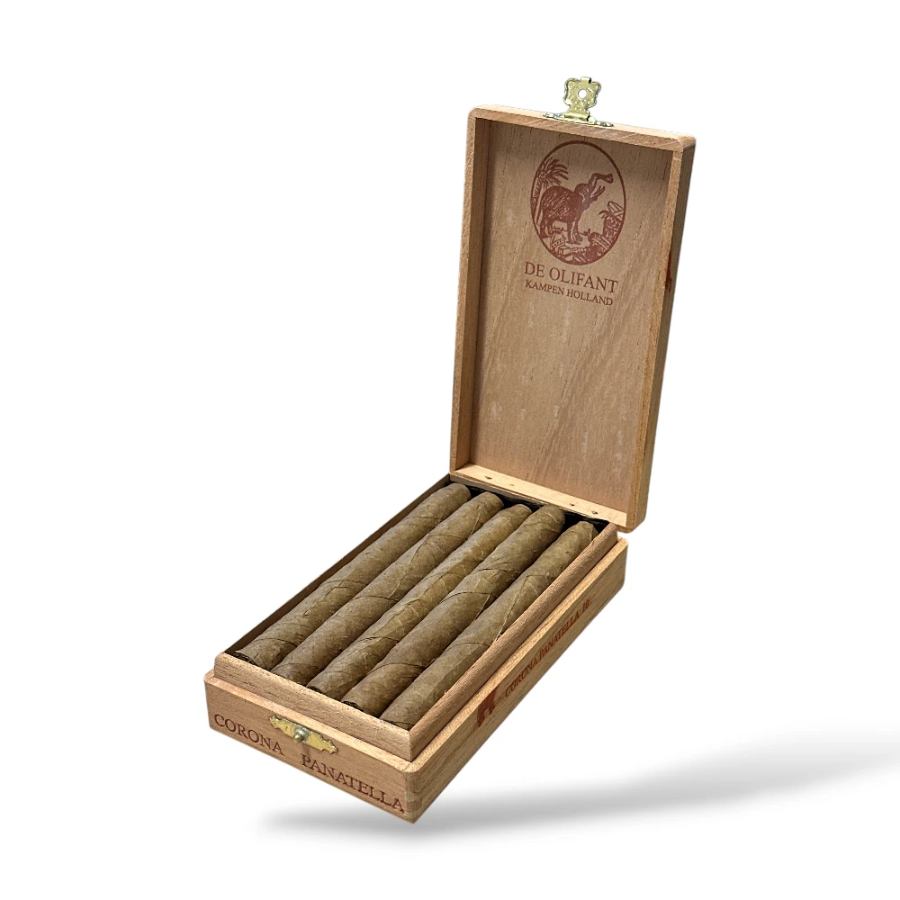 De Olifant Corona Panatella Cigar Box Open