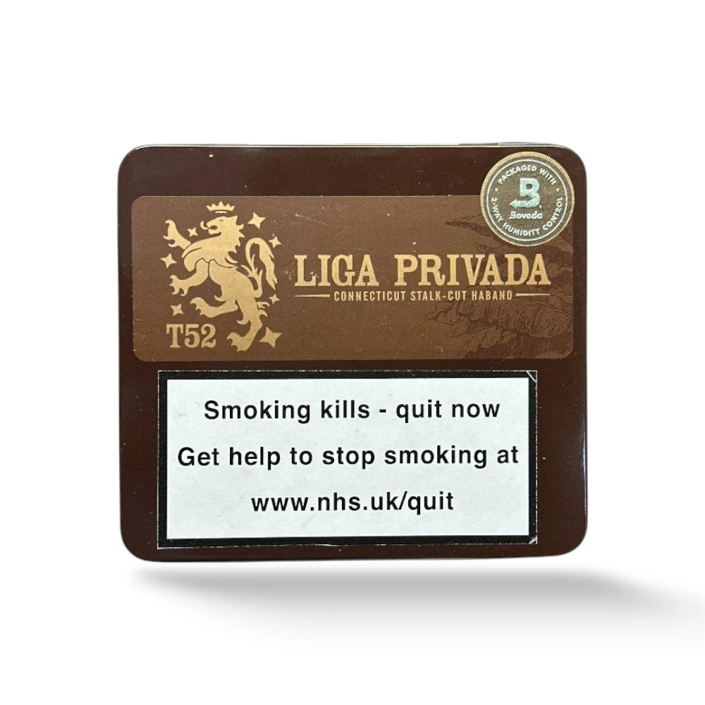 Drew Estate Liga Privada T52 Coronet Cigar - Tin of 10 Closed