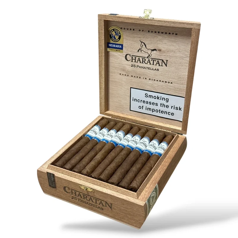 Charatan Panatella Cigar Box Open