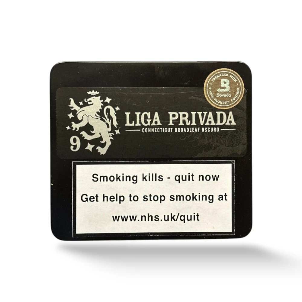 Drew Estate Liga Privada No. 9 Coronet Cigar - Tin of 10 Closed