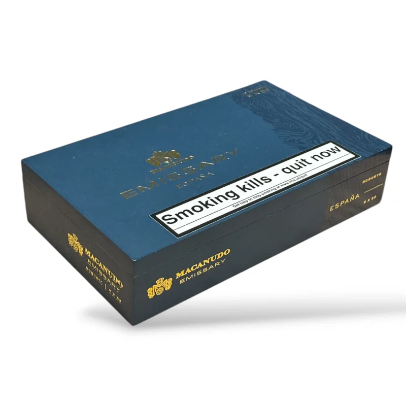 Macanudo Emissary España Robusto Cigar Box Closed