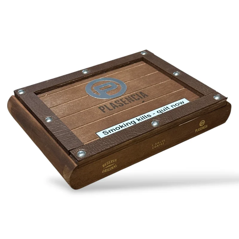 Plasencia Reserva Original Cortez Cigar Box Closed