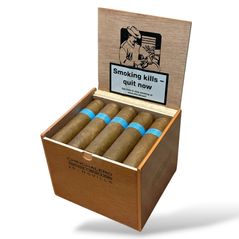 Chinchalero Novillo Gordito Cigar Box Open