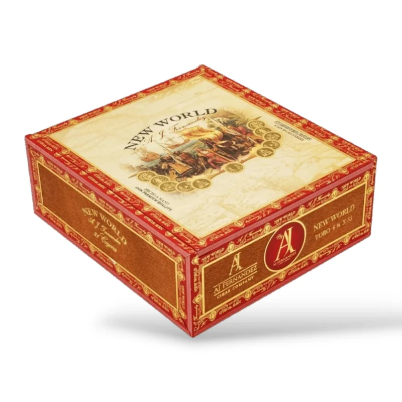 AJ Fernandez New World Oscuro Toro Redondo Cigar Box Closed