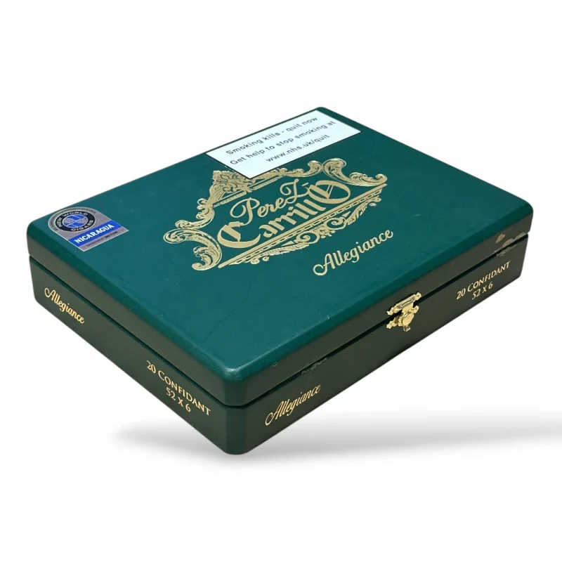 EP Carrillo Allegiance Confidant Toro Cigar Box Closed