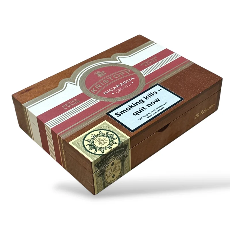 Kristoff Nicaragua Robusto Cigar Box Closed