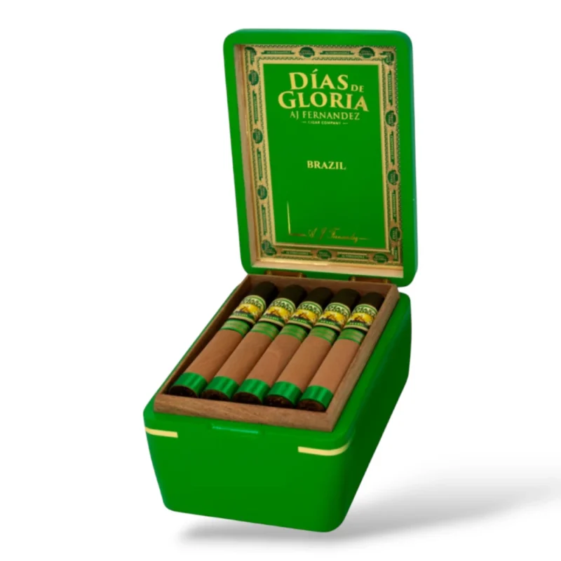 AJ Fernandez Dias de Gloria Brazil Figurado Cigar Box