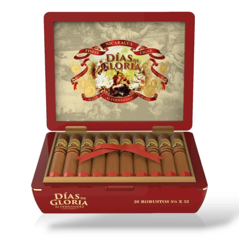AJ Fernandez Dias de Gloria Robusto Cigar Box