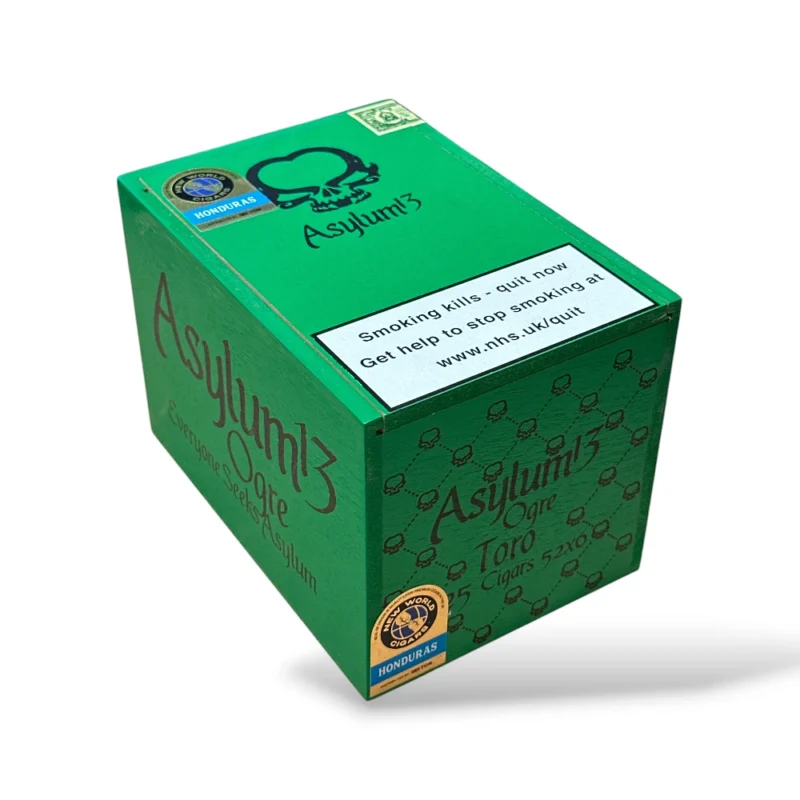 Asylum 13 Ogre Toro Cigar Box Closed