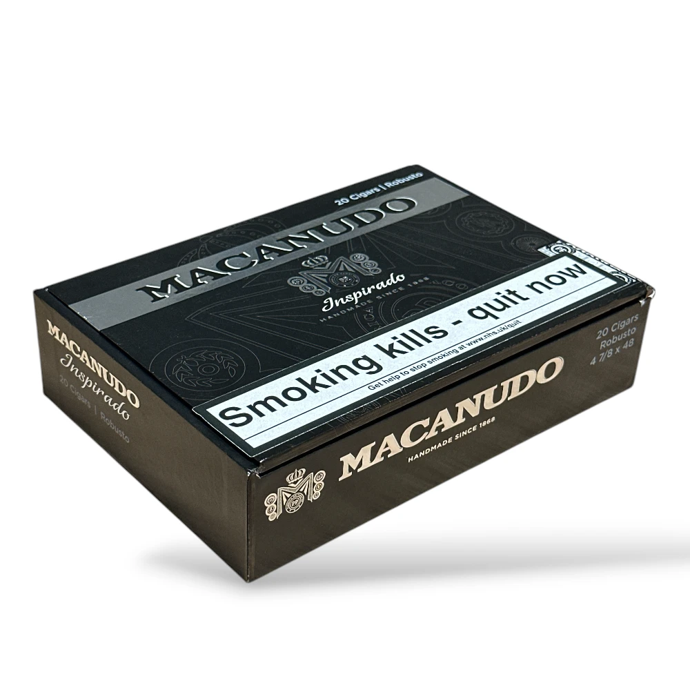Macanudo Inspirado Black Robusto Cigar Box Closed