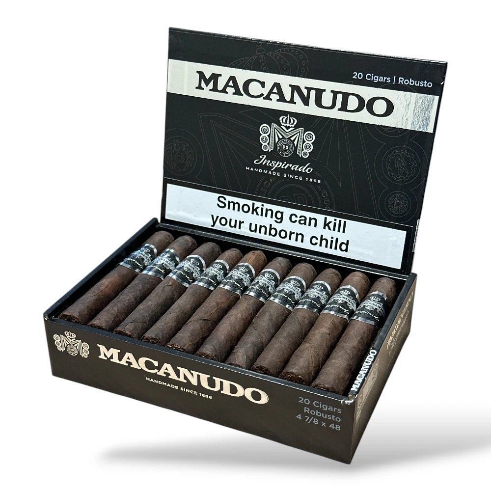 Macanudo Inspirado Black Robusto Cigar Box Open