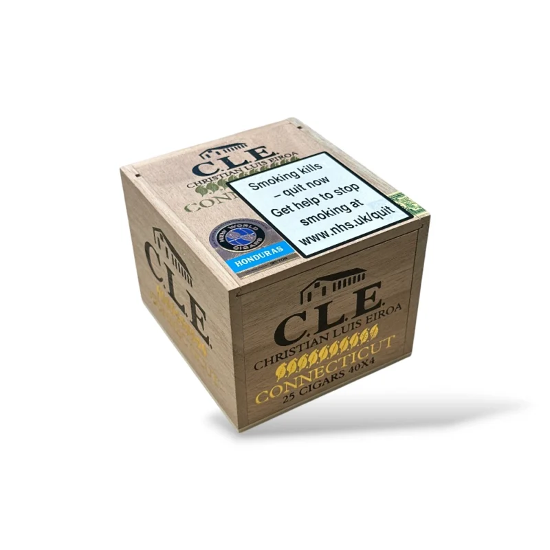 CLE Connecticut Petit Corona Cigar Box Closed