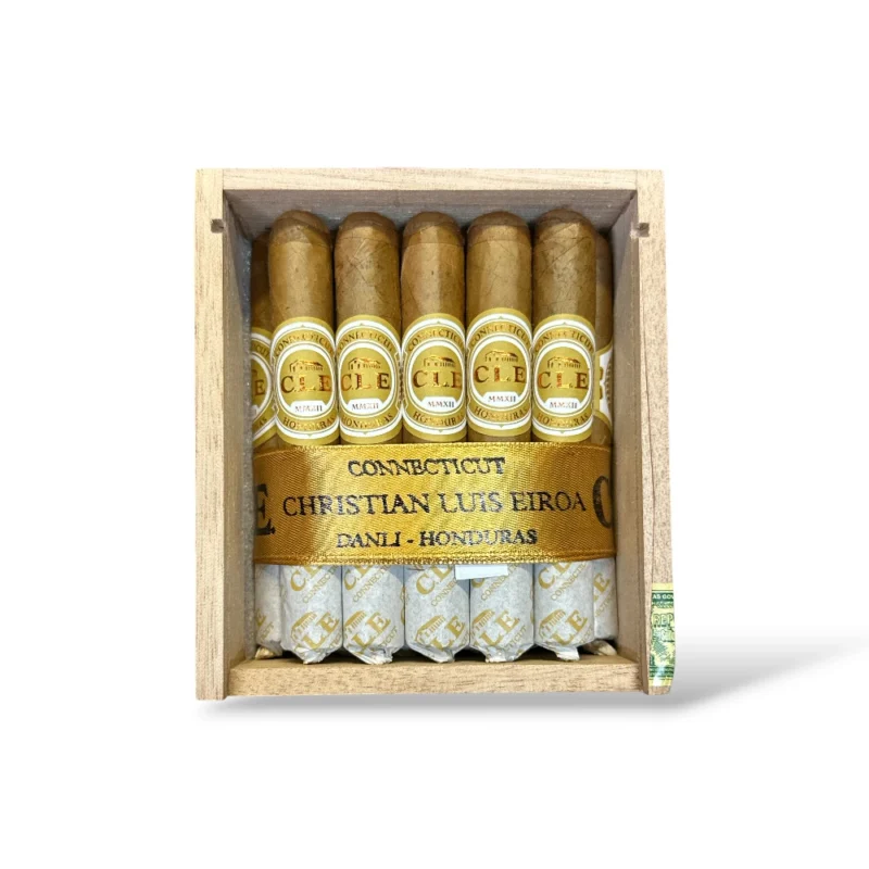 CLE Petit Corona Connecticut Cigar Box