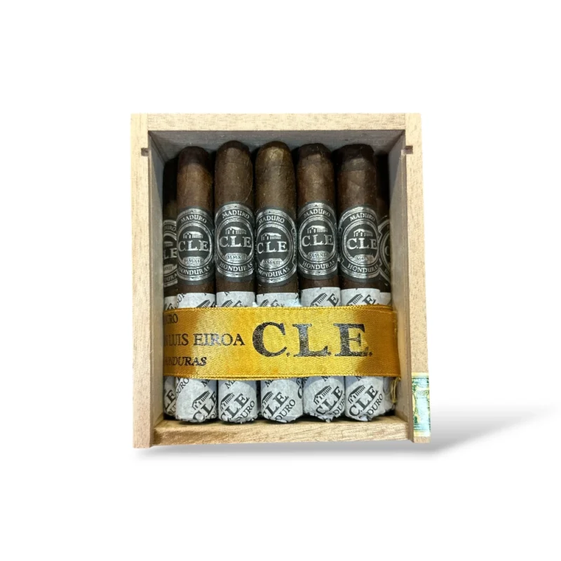 CLE Petit Corona Maduro Cigar Box