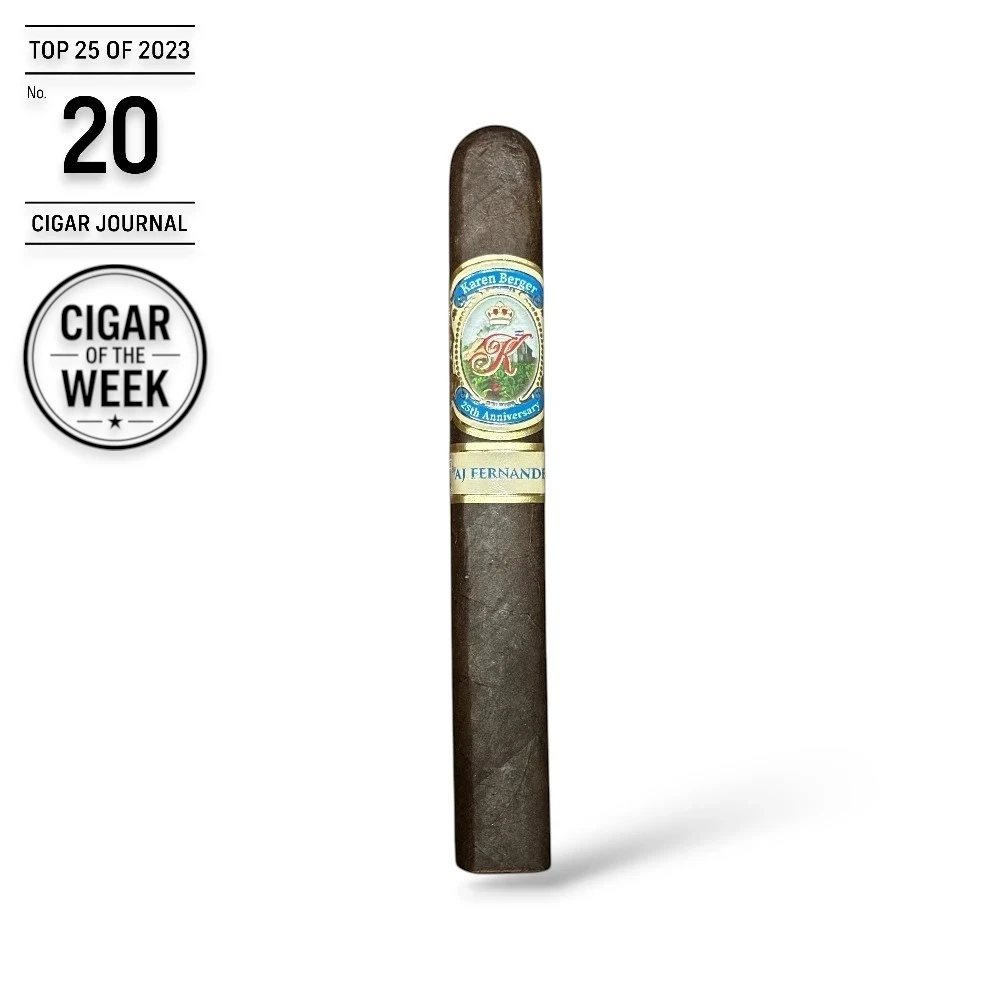 Karen Berger 25th Anniversary by AJ Fernandez Toro - Cigar of the week.
