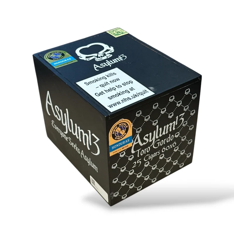 Asylum 13 Toro Gordo Cigar Box Closed