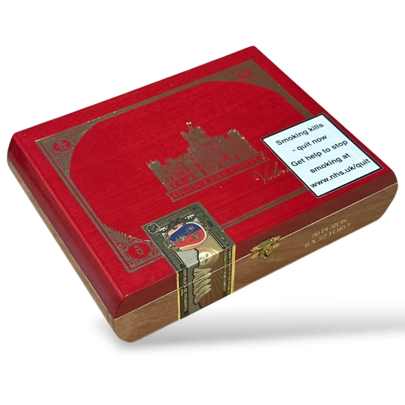 Foundation Highclere Castle Victorian Toro Cigar Box Closed
