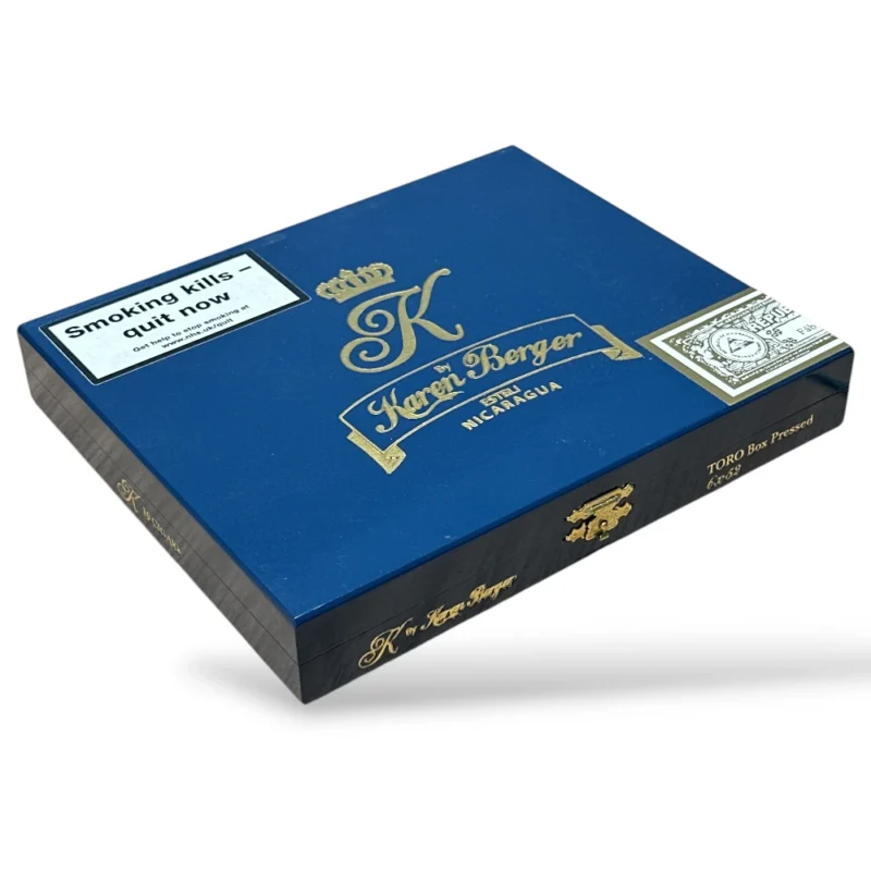 K by Karen Berger Connecticut Toro Cigar Box Closed