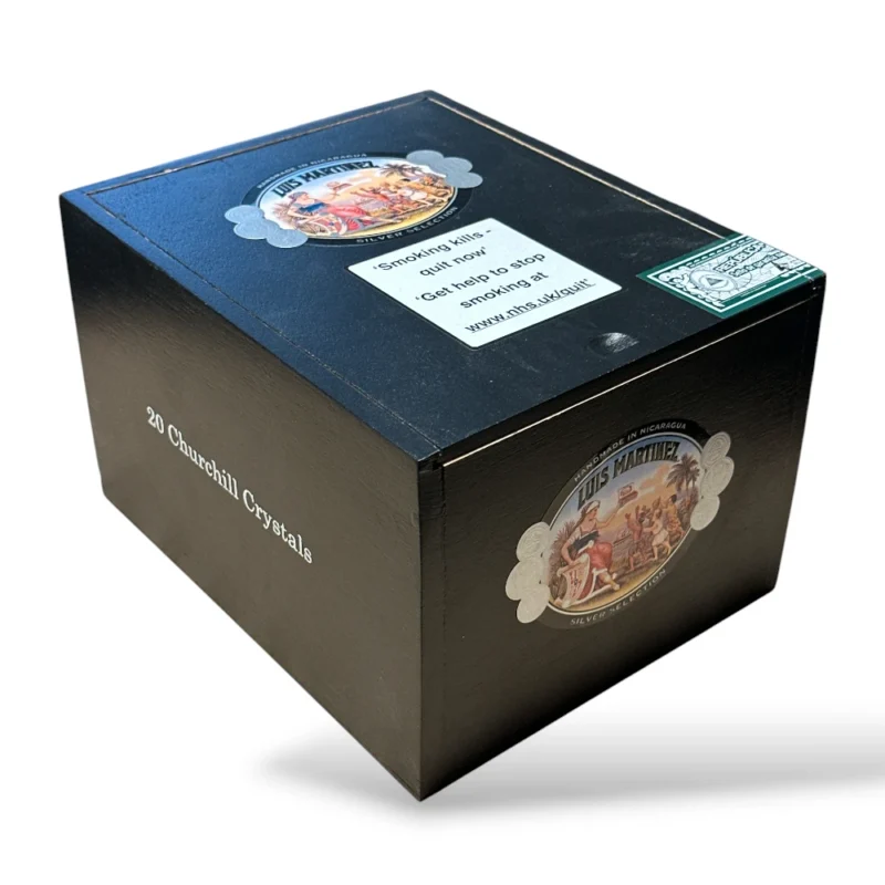 Luis Martinez Crystal Churchill Cigar Box Closed