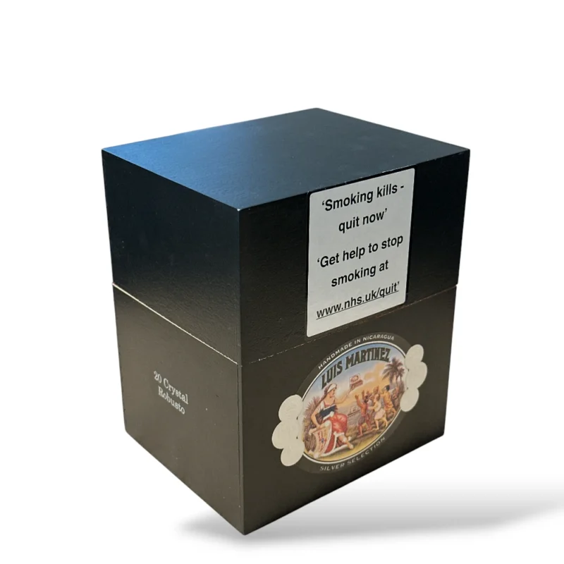 Luis Martinez Crystal Robusto Cigar Box Closed