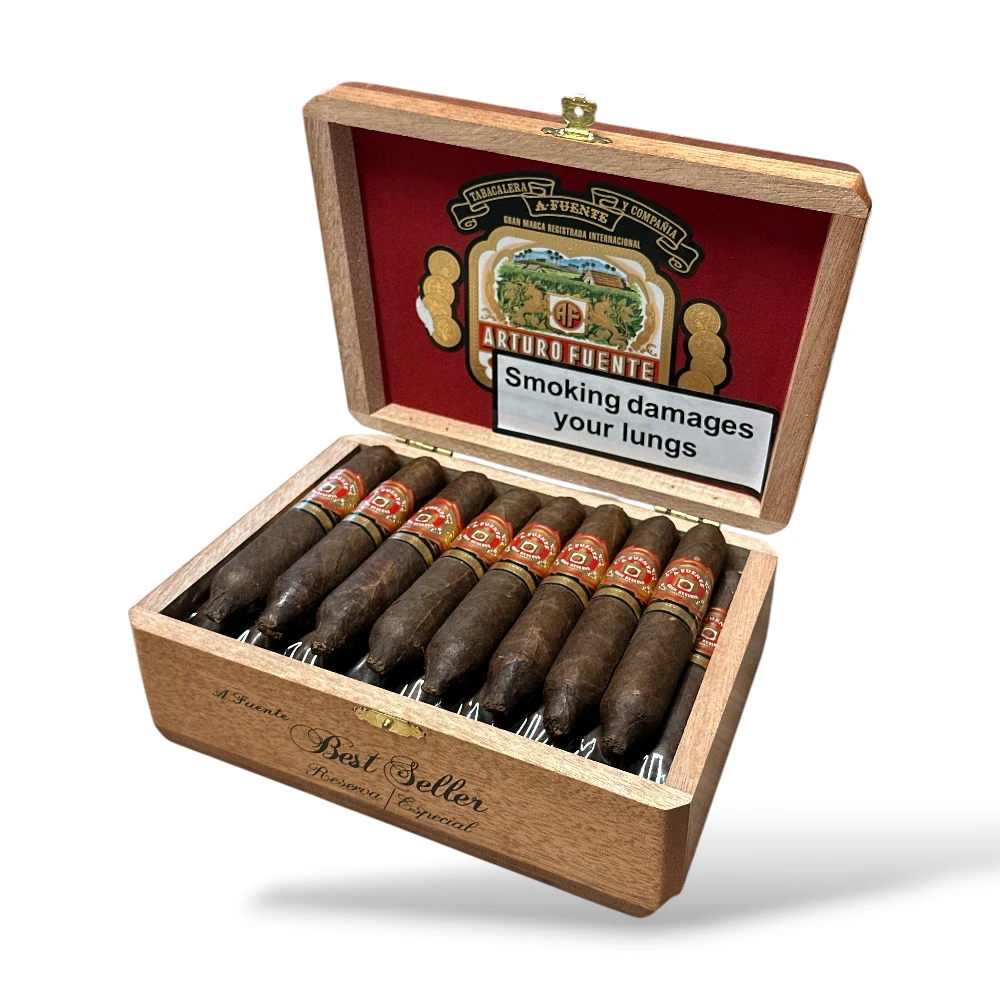Arturo Fuente Hemingway Best Seller Cigar Box Open