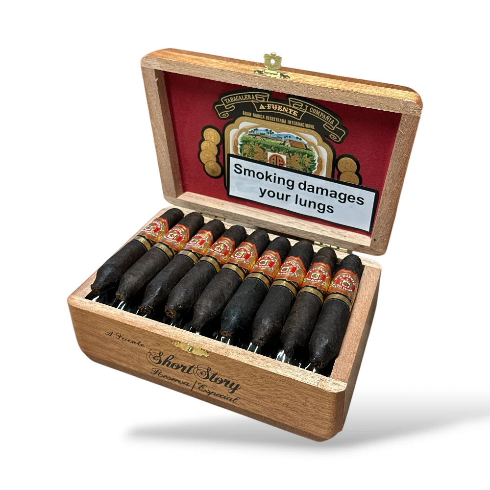 Arturo Fuente Hemingway Short Story Maduro Cigar Box Open
