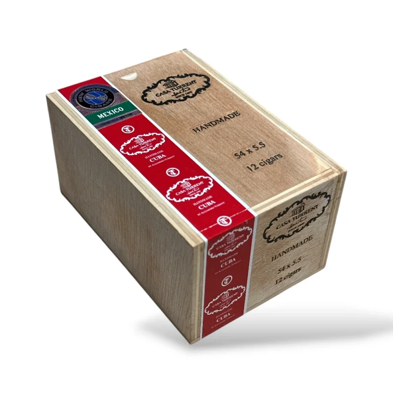 Casa Turrent Origenes Cuba Robusto Extra Cigar Box Closed