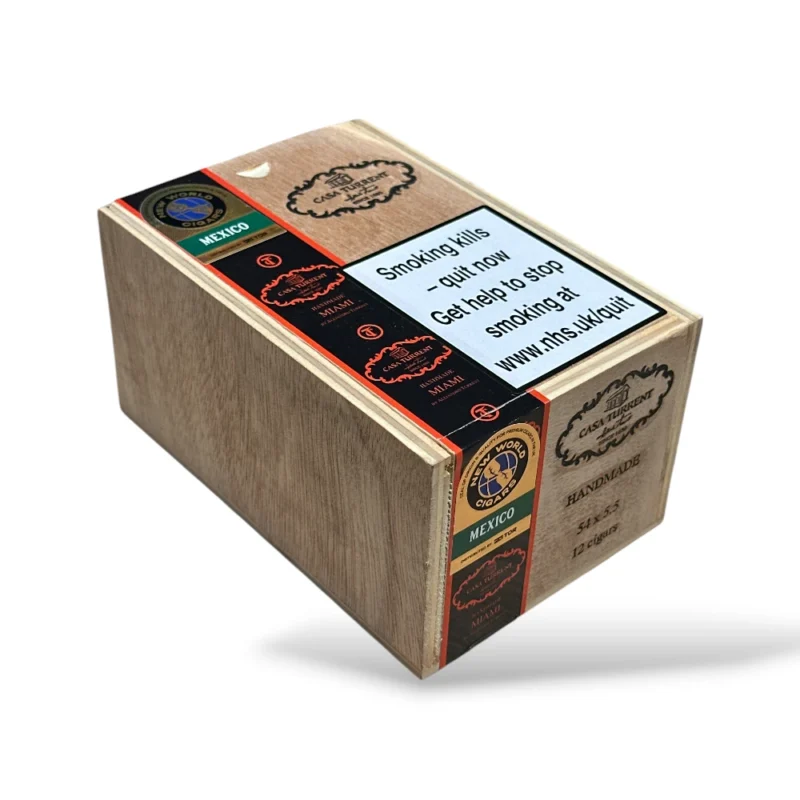 Casa Turrent Origines Miami Robusto Extra Cigar Box Closed
