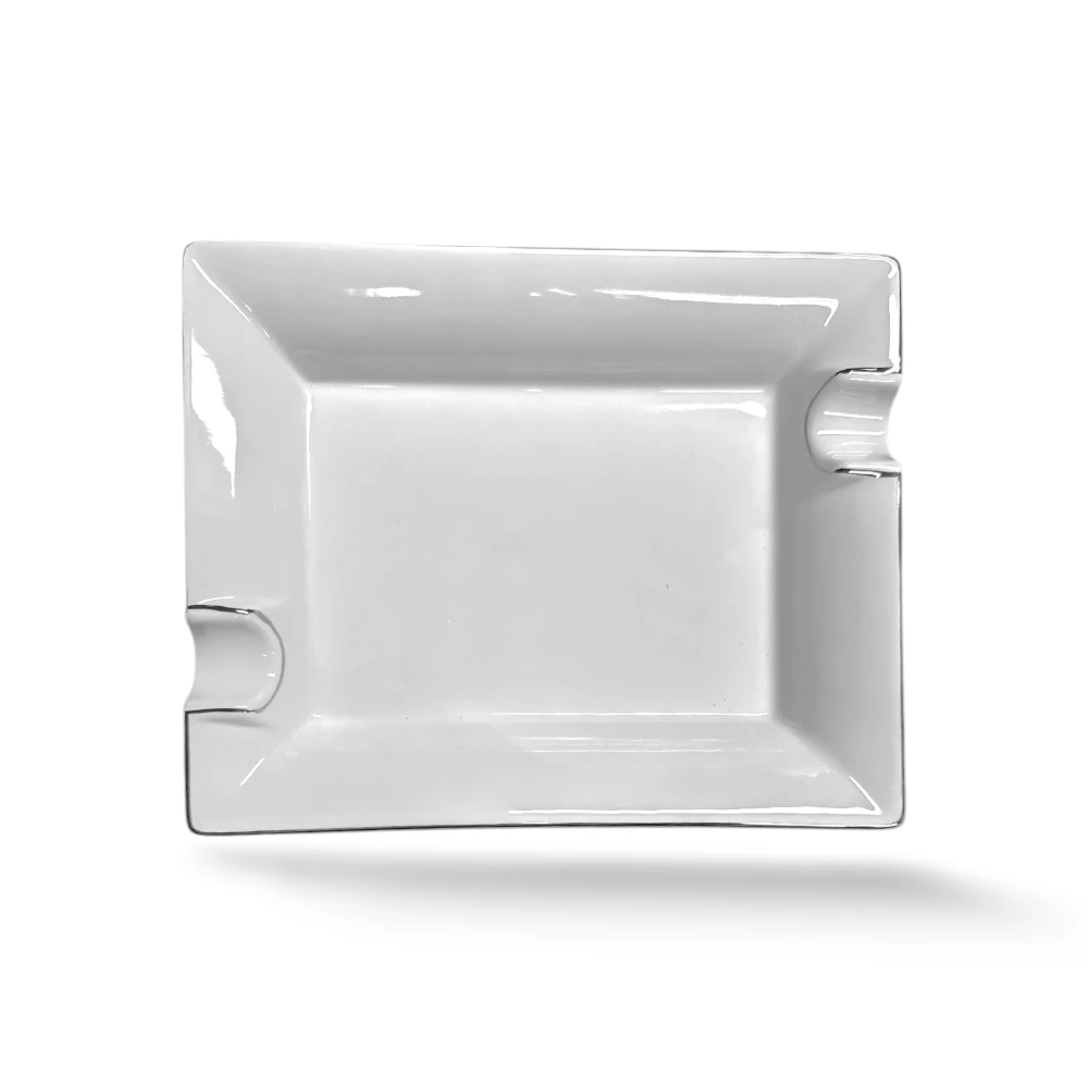 Cigar Ashtray Porcelain White