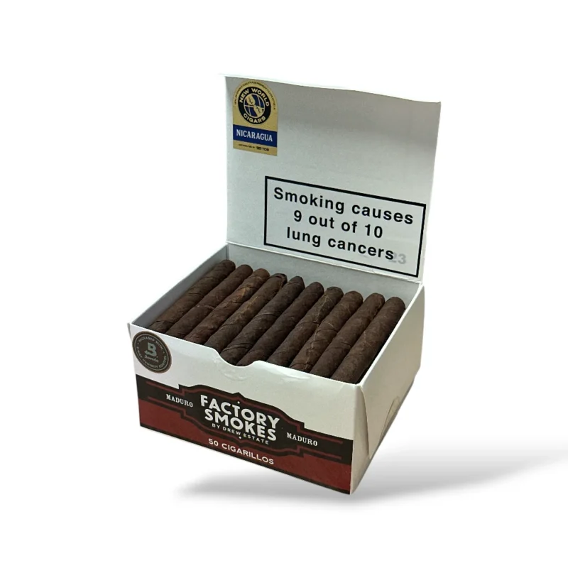 Drew Estate Factory Smoke Maduro Cigarillo Open Box