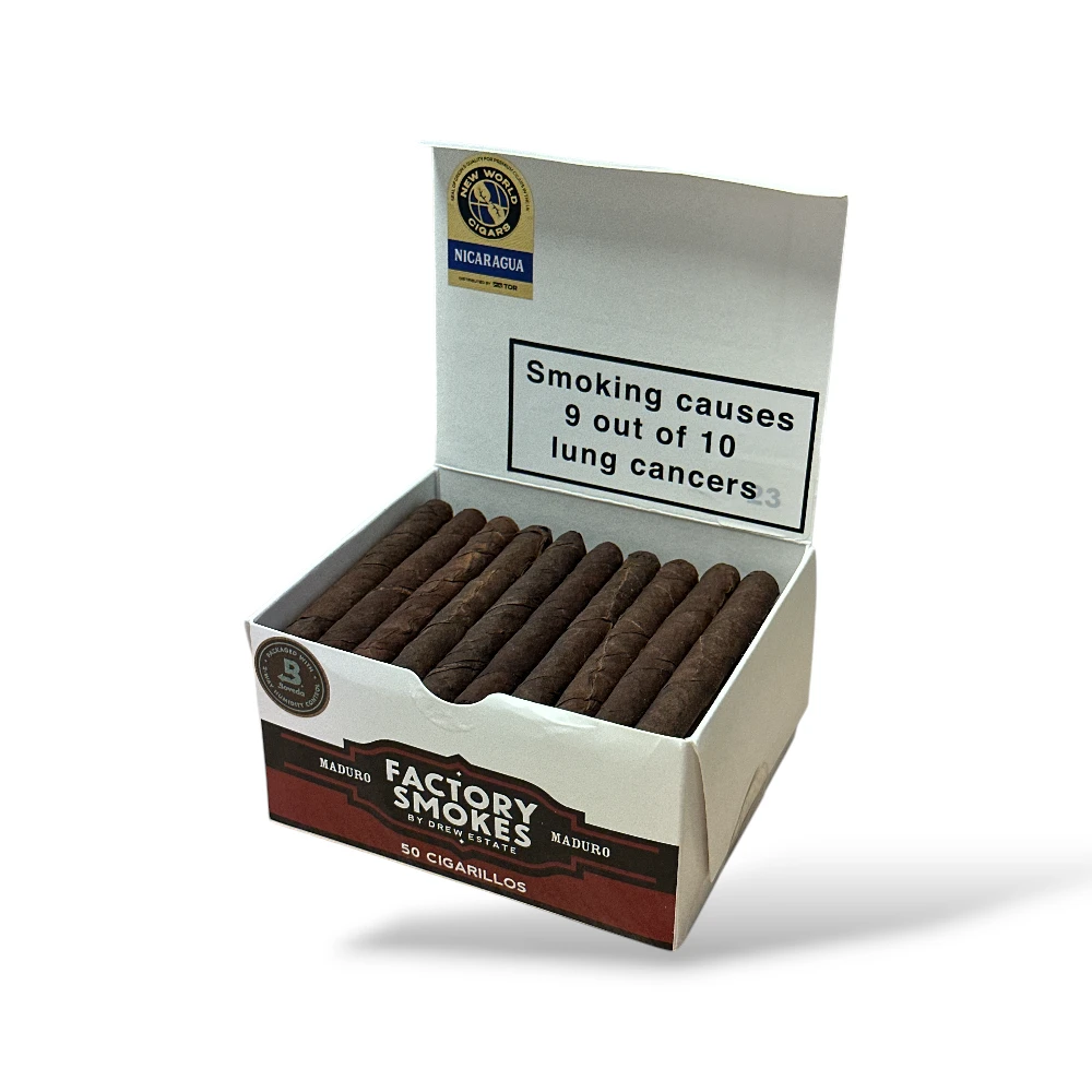 Drew Estate Factory Smoke Maduro Cigarillo Open Box