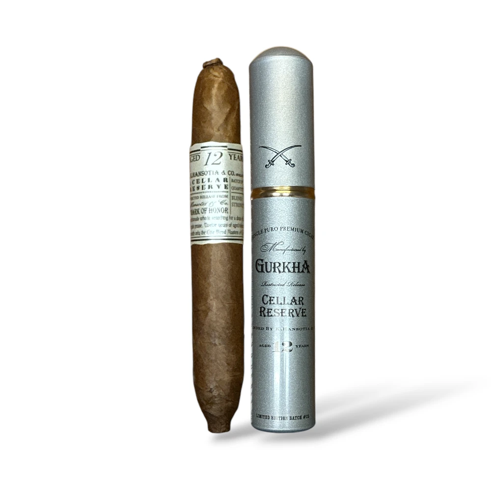 Gurkha Cellar Reserve 12 Years Old Platinum Hedonism Grand Rothschild Tubos Cigar
