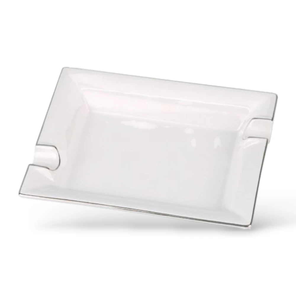 Cigar Ashtray Porcelain - White