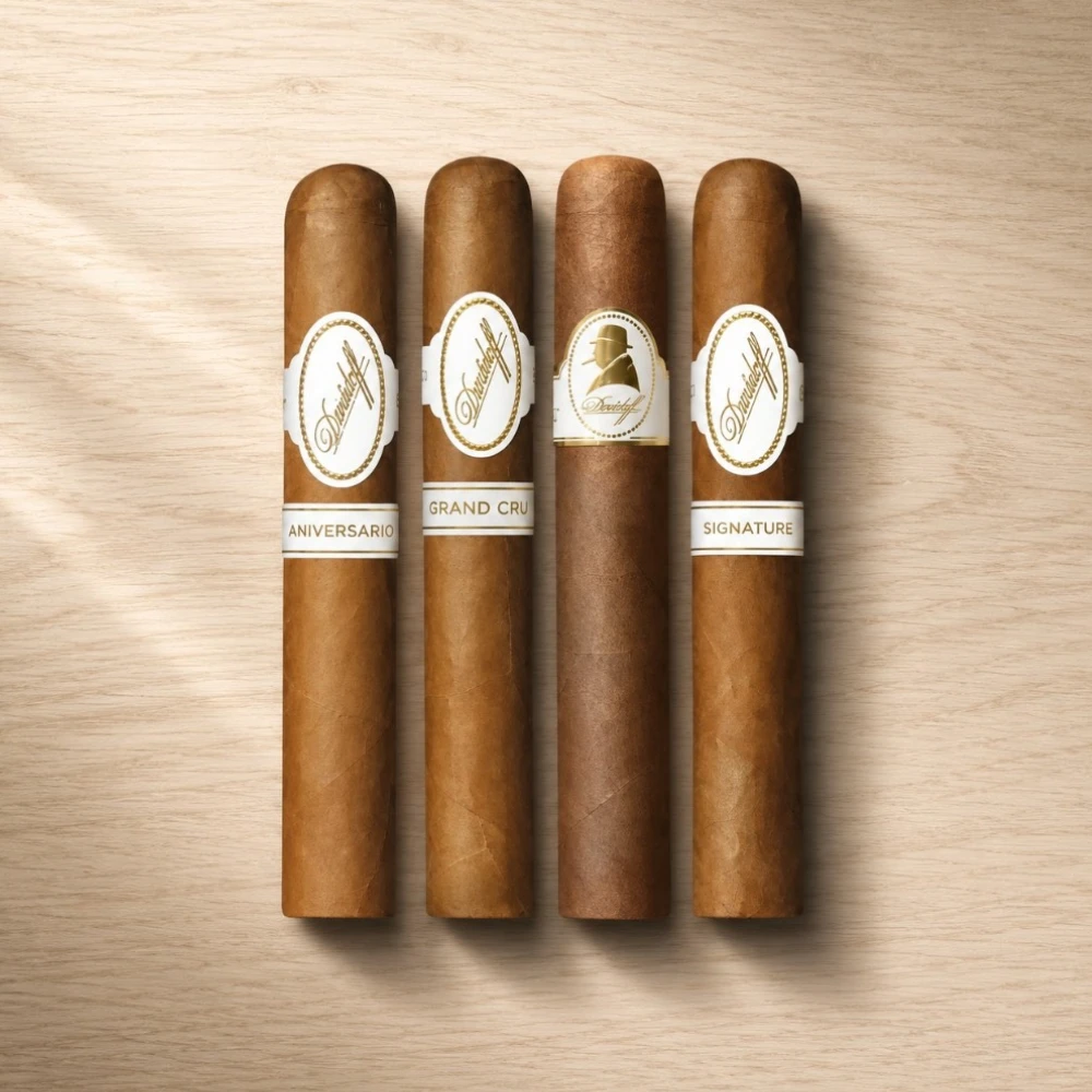 Davidoff Mild Medium Robusto Cigars Sampler