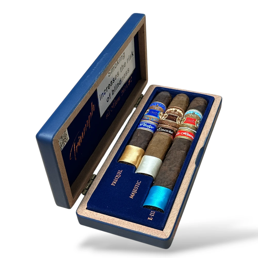 Casa Carrillo Triumph Trilogy Cigar Gift Set Box