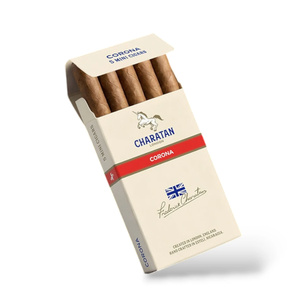 Charatan Corona Machine Made Cigar Pack of 5