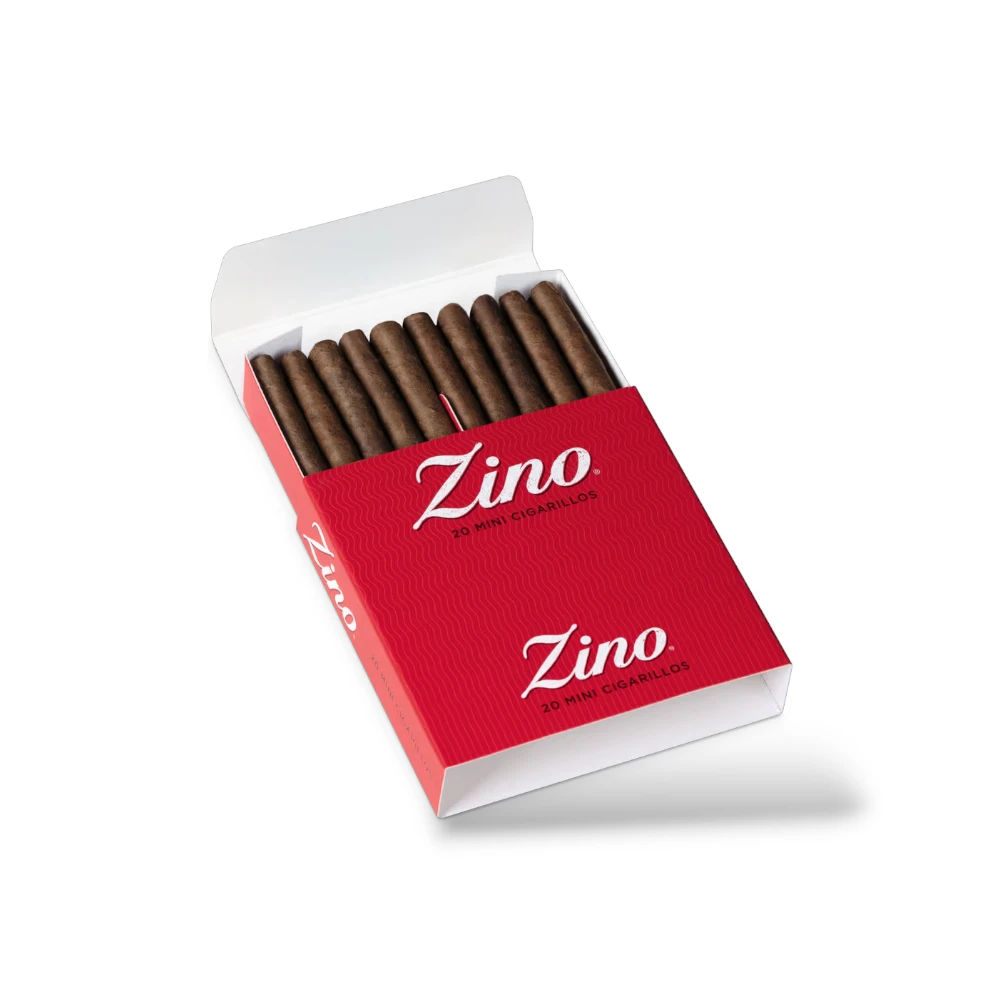 Zino Red Mini Cigarillos - Pack of 20 Open