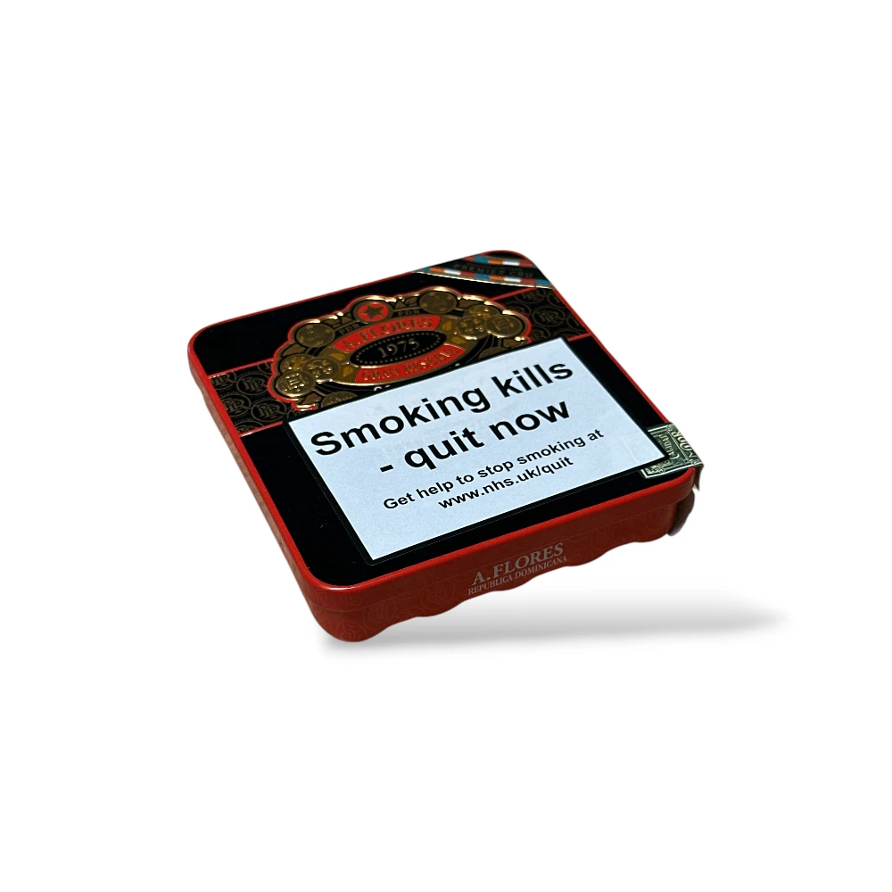 PDR A. Flores Gran Reserva Corojo 2006 Half Corona - Tin of 5 Closed